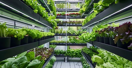 Vertical Hydroponic Farming System | © stock.adobe.com - pkproject