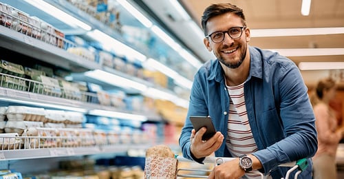 Gase für alltägliche Produkte im Supermarkt | © stock.adobe.com - Drazen